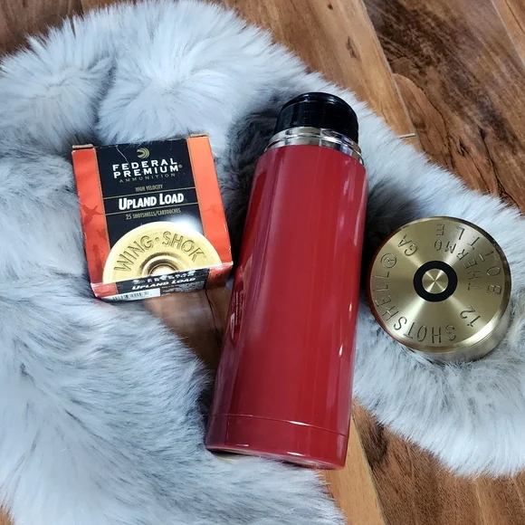 12 GAUGE SHOTSHELL Thermal Bottle (NWOT) - Picture 9 of 13